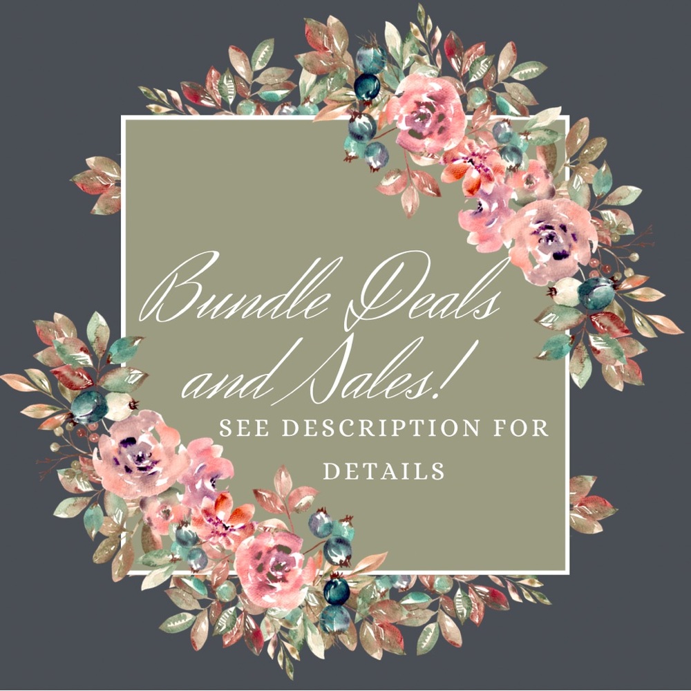 2/$12 and 2/$22 Sales, 15% off Bundles Discount! Details here! - Picture 1 of 3